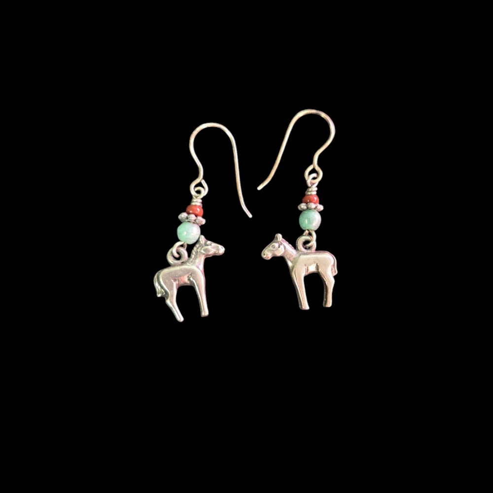 Sterling Silver & Turquoise Earrings